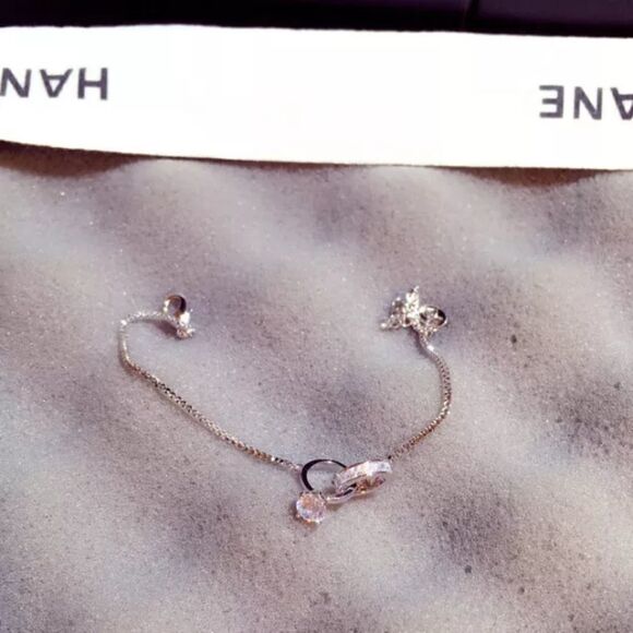 Cute Ring Crystal Charm Bracelet - Picture 5 of 6